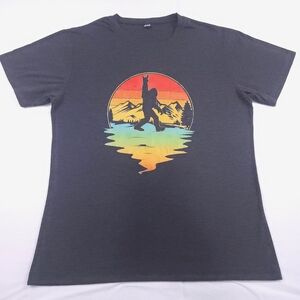 Graphic Dark Gray T-Shirt Size Medium